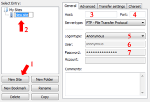 FTP Verbinding opzetten